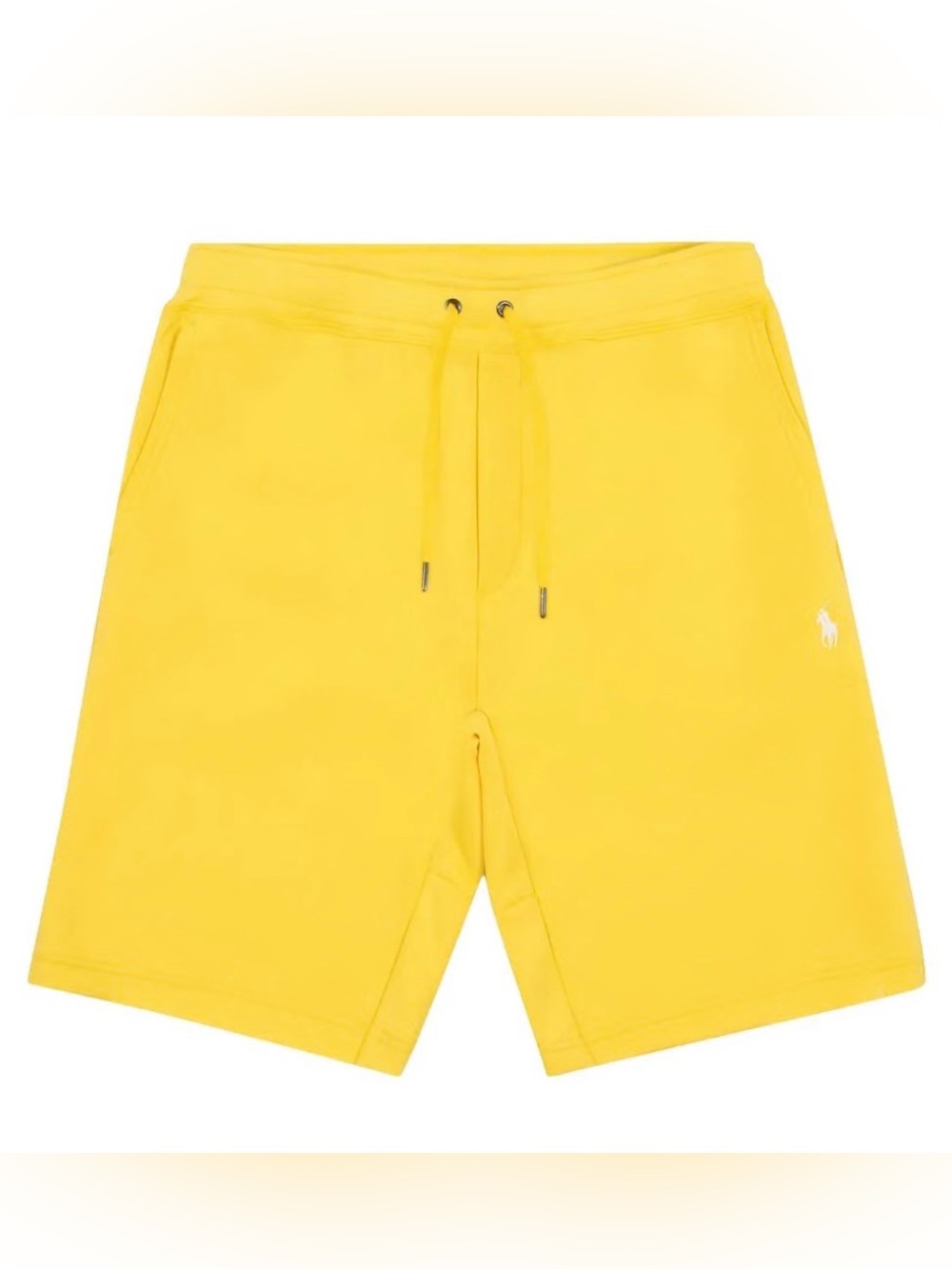 Polo by Ralph Lauren Bright Yellow Knit Drawstring Athletic Shorts